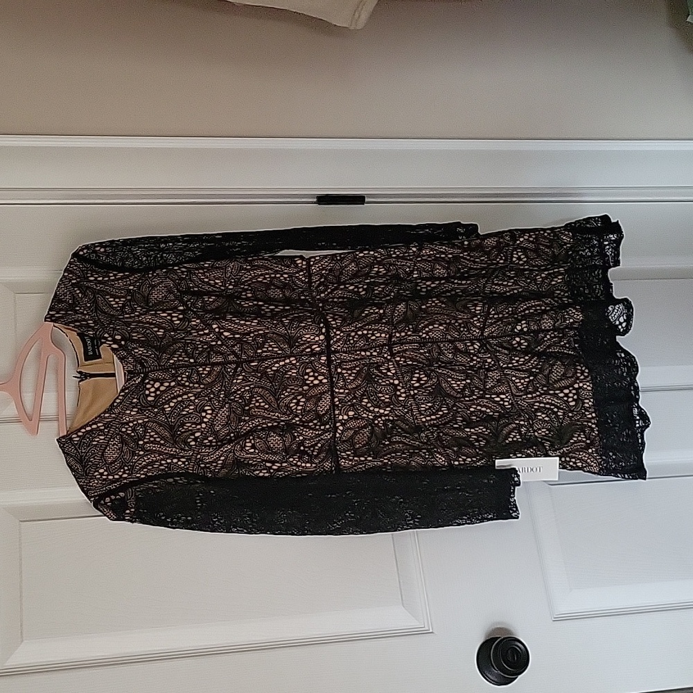 Bardot cocktail dress